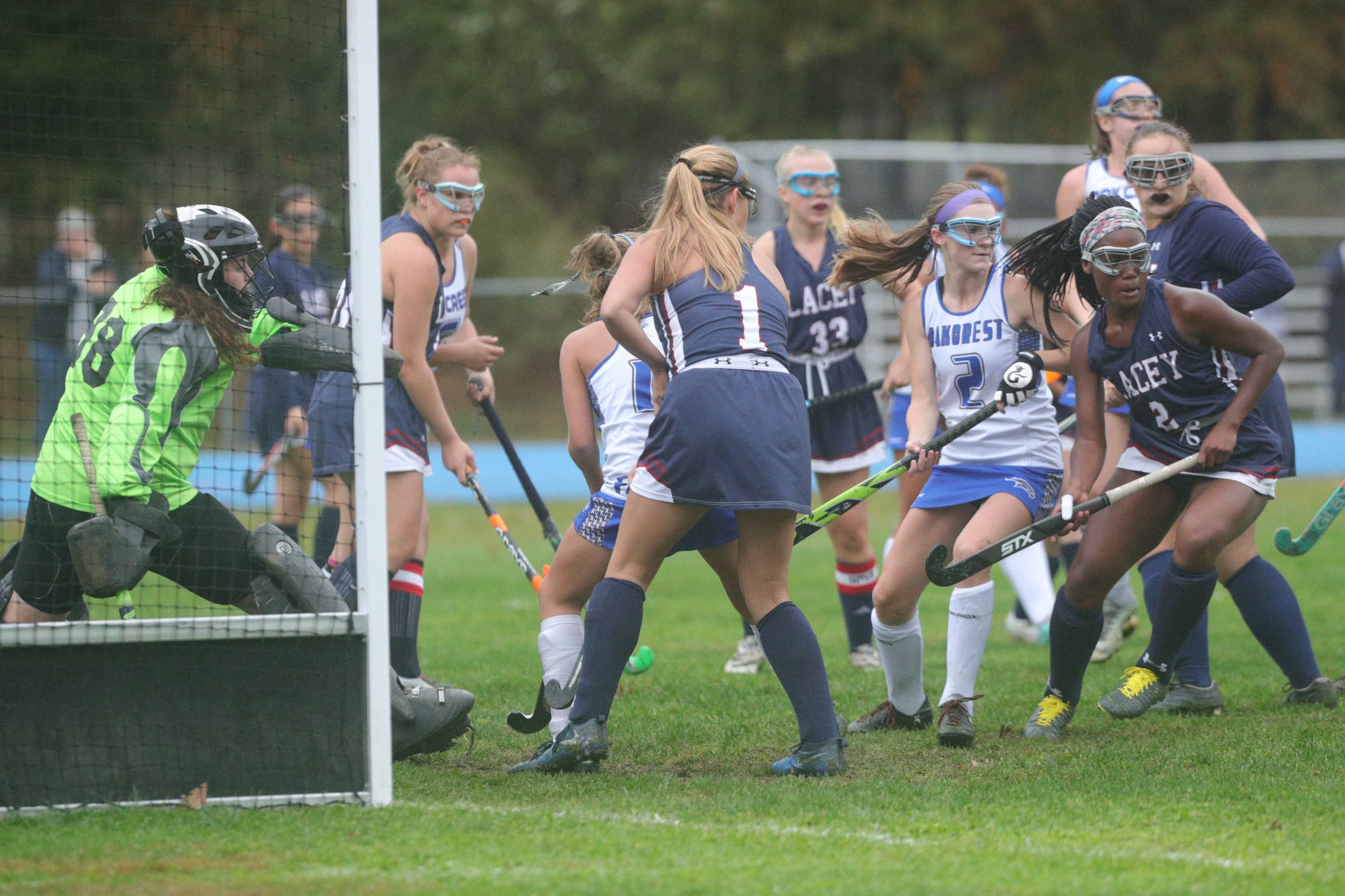Lacey vs Oakcrest Field Hockey game